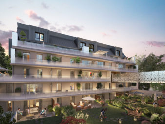 Appartement Rennes Centre-Ville, Secteur de la rue d’Antrain – 3 pièces 61.26 m2 – Terrasse de 15.33 m² – Parking – Programme Neuf