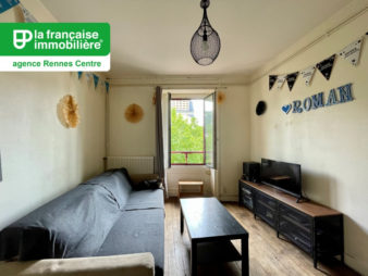 A Vendre Appartement Rennes Centre-Ville – Place des Lices – 2 pièces 32.97 m2 – grenier