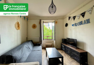 A Vendre Appartement Rennes Centre-Ville – Place des Lices – 2 pièces 32.97 m2 – grenier - LFI-CENTRE-A-6861