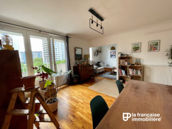 A vendre Appartement Rennes Centre-Ville – Secteur de Bourg L’Evêque – 4 pièces de 77.30 m² – Dernier étage – cave et parking