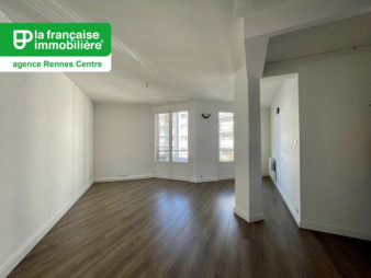 Appartement Rennes Centre-Ville, Quartier du Mail, 3 pièces, 50.41 m², balcon, cave, grenier