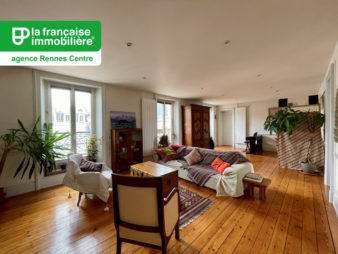 A Vendre Appartement Rennes Centre Ville – 4 pièces – 107.77 m² – Cave – Garage