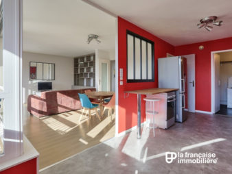 EXCLUSIVITE ! Appartement Rennes centre ville – chézy -dinan – 3 pièces – 81.34 m² – balcon et garage