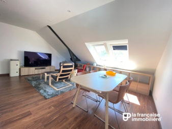 Appartement  de type 2 vendu à Saint Gilles –  49.37 m2 (64.73m² au sol) – 10min de Rennes