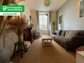 A Vendre appartement Rennes Centre-ville – 2 pièces 43.39 m² et 47.53m² au sol, Place des Lices – Appartement vendu loué –