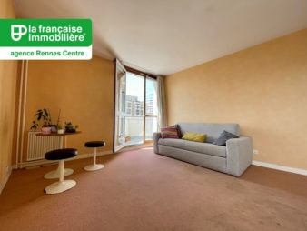 A Vendre appartement 3 pièces de 68.88 m² – Rennes centre-ville – Quartier du Colombier  – balcon, cave et parking
