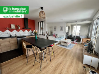 EXCLUSIVITE !  Appartement Rennes Centre ville – Vélodrome – Baud / Chardonnet 3 pièces, 67.96 m2, parking, cellier et loggia – construction de 2020