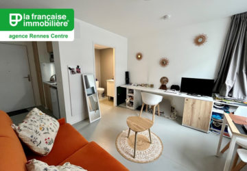 Appartement Rennes Centre Ville, plaine de baud studio avec bail commercial, superficie de 18.5 m2 - LFI-CENTRE-A-8643