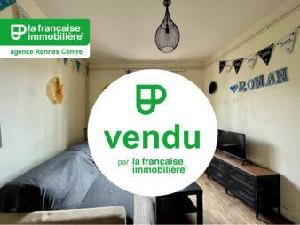 VENDU PAR L’AGENCE ! Appartement Rennes Centre-Ville – Place des Lices – 2 pièces 32.97 m2 – grenier