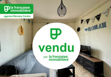 VENDU PAR L’AGENCE ! Appartement Rennes Centre-Ville – Place des Lices – 2 pièces 32.97 m2 – grenier - LFI-CENTRE-A-6861