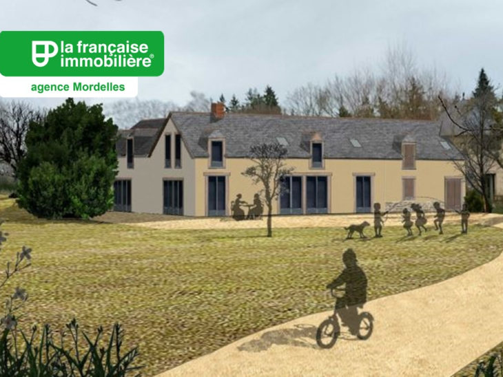 Longère à rénover à Mordelles – Permis accepté pour une surface de plus de 220 m² – 15 min de Rennes - LFI-MOR-M-7649