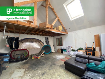 Garage-Maisonnette à vendre à Mordelles – potentiel de 60m² habitables – 15 min de Rennes