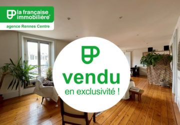 EXCLUSIVITE AGENCE ! Appartement Rennes Centre Ville – 4 pièces – 107.77 m² – Cave – Garage - LFI-CENTRE-A-11810