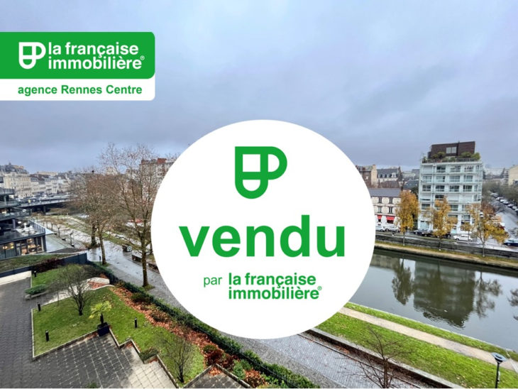 Appartement Rennes Centre-Ville – Le Mail – 5 pièces 92.4 m2 – deux terrasses – garage double en enfilade - LFI-CENTRE-B-12718