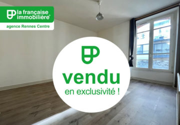 Exclusivité ! Appartement Rennes Centre-Ville – Saint Hélier – 2 pièces 32.25 m2 - LFI-CENTRE-B-12772