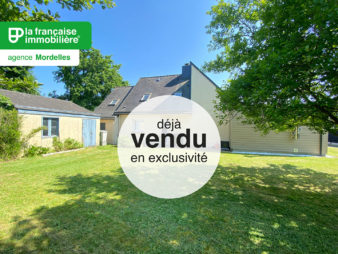Maison à vendre à Bruz – 4 chambres -130 m² habitables – 10 minutes de Rennes