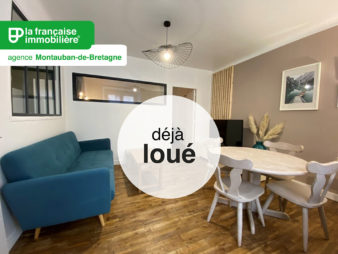 DEJA LOUE –  Appartement T2 meublé Montauban de Bretagne