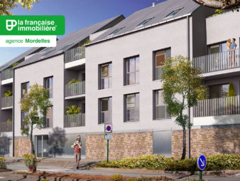 Appartement à vendre à Mordelles – 2 pièces – 49.56 m² – 15 minutes de Rennes