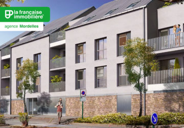 Appartement à vendre à Mordelles – 2 pièces – 49.56 m² – 15 minutes de Rennes - LFI-MOR-14504
