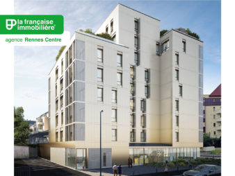 Appartement Rennes Centre-Ville, Le Mail François Mitterrand – 4 pièces  91.07 m² – Balcon de 9.20m²  – Garage