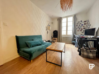 Appartement Rennes Centre-ville- Rue Poullain Duparc – Studio de 16.31m2 –  1er étage – Appartement Loué
