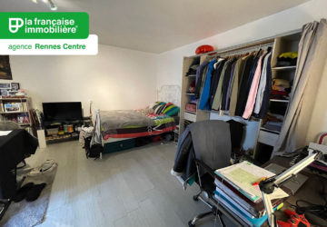 Appartement Rennes Centre-ville – quartier Saint-Hélier – 1 pièce 22.95 m2 et 23.42 m² au sol – Cave - LFI-CENTRE-5962
