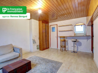 Appartement Rennes 2 pièces 29,90 m²- Dernier étage – Idéal investisseur