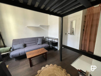 Appartement type studio – Meublé- Rennes Centre-ville – 1 pièce – 17.49m² – Place Hoche – Sainte-Anne