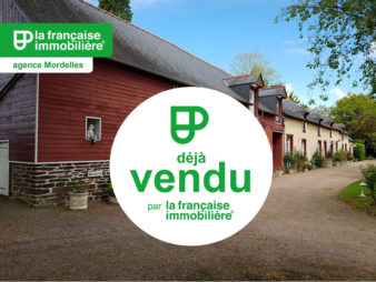Longère à vendre à Mordelles – 6 chambres – 353 m² habitables – 15 min de Rennes