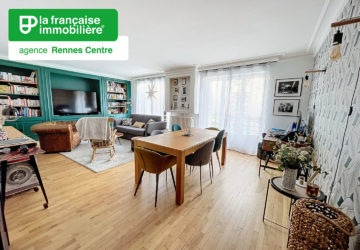 Appartement Rennes Centre Ville – Chézy-Dinan 6 pièces 154.73 m² -Terrasse, Balcon, deux parkings, deux caves - LFI-CENTRE-A-4353