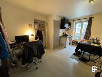 Appartement Rennes Centre-ville – quartier Saint-Hélier – 1 pièce 22.95 m² et 23.42 m² au sol – Cave