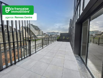 Appartement Rennes Centre-Ville, Rue d’Antrain – 5 pièces 129.15 m² – Terrasse de 22.27 m² – Deux Parkings – Programme Neuf