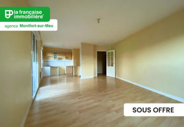 SOUS OFFRE Appartement Montfort Sur Meu 2 pièces 55.93 m2 - LFI-MONT-J-15540