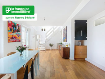 Appartement 4 pièces 105.09 m2 – Rennes Fac de droit – Duplex- 3 chambres – Garage