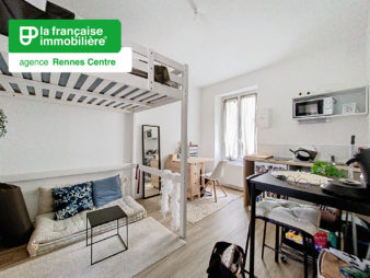 Appartement Type Studio – Meublé – 14.65m² – Centre ville – Rennes