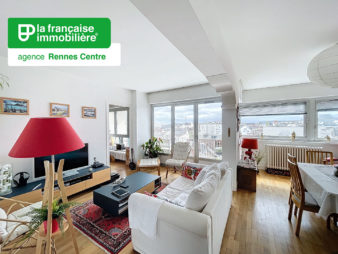 Appartement Rennes Centre-Ville – Les Quais – 4 pièces 94 m² – Terrasse – cave – garage